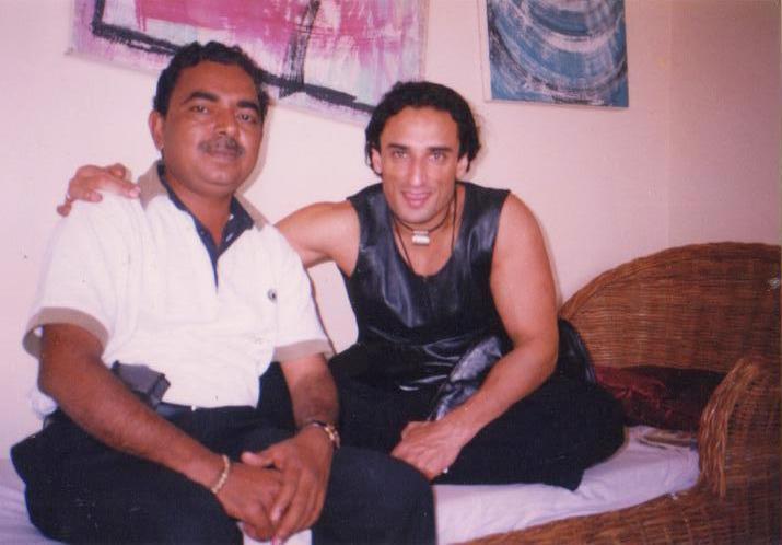 Hindi Film Actor with Capt A.D Manek