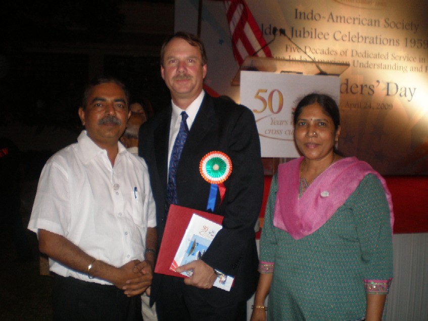 Felicitation by Mr. Paul Folmsee - US Consulate General 24th April 2009