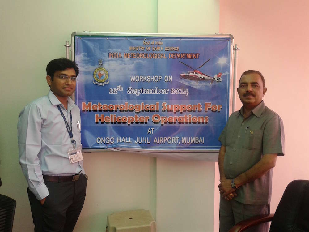 The Skyline Aviation Club Participated in Seminar - Indian MET Department on 12th September 2014