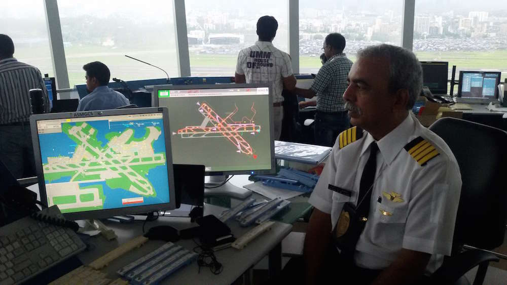 Our Training includes visit to Air Traffic Control